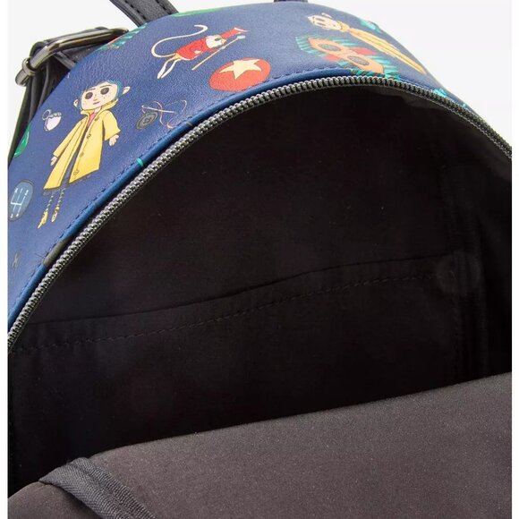 Loungefly - Coraline Icons Mini Backpack - NEW - Picture 3 of 4